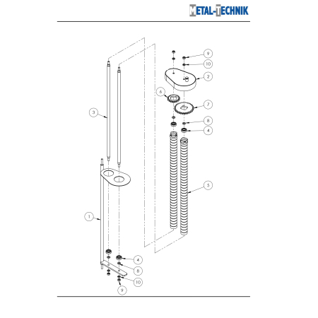 Części zamienne - Owijarka stacjonarna do bel